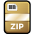 Compressed File Zip Icon 48x48 png